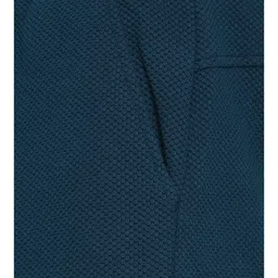 Allen Solly Teal Blue Slim Fit Self Pattern Shorts image 5