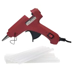 Fadman 20 W Standard Temperature Hot Melt Mini Glue Gun with 8 Stick Red 7 mm Stick Dia., 56-Redmini-20wt-8-St-picture-38