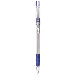 Montex Mega Top Ball Pen Blue Ink Color & Blue, Transprant Body Color-image-91