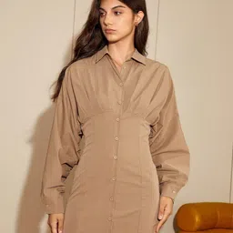 Outzidr Shirt Dress-picture-30