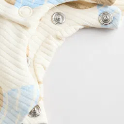 NEXT Set of 3 Infant Kids Pure Cotton Printed Rompers image 3