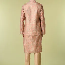 Diwas by Manyavar Men Ethnic Motifs Regular Kurta with Pyjamas image 4