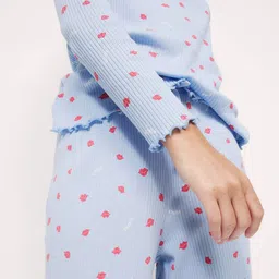 Marks & Spencer Women Printed Night suit image 4