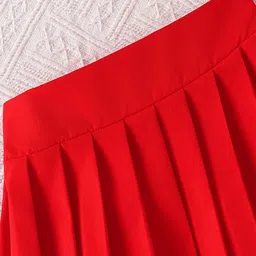 Xsole Girls Embellished Top with Skirt image 2