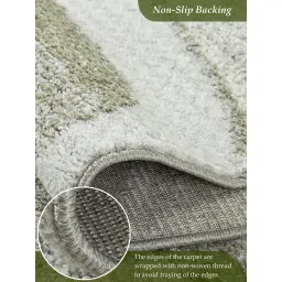 OBSESSIONS Abstract Polyester Bedside Runner Ideal for Bedroom image 4