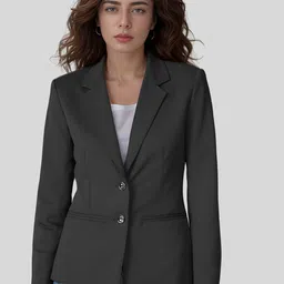 Moda Rapido Single-Breasted Casual Blazer-picture-23