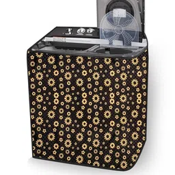 The Furnishing Tree Yellow Plastic Washing Machine Cover image 3