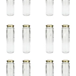 1ST TIME 12 Transparent Glass Solid Water Bottle-image-60
