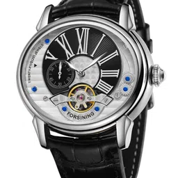 FORSINING Men Dial & Leather Straps Analogue Watch FSG8210M3S1 image 5