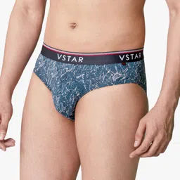 VStar Printed Basic Briefs SG 02-CHINA_BLUE image 2