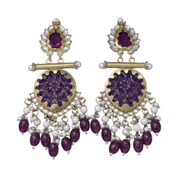 MEIRA JEWELLERY Geometric Drop Earrings image 4