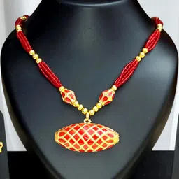 Balaji Gold Gold-Plated Copper jewellery set-picture-29