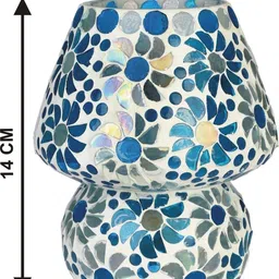 1ST TIME Multi Glass Cylinder Table Lamps image 2