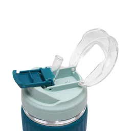 Nertz Lifestyle Blue & Transparent Single Solid Water Bottle image 2