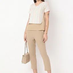 NOT SO PINK Printed Pure Cotton Top With Trouser Co-Ords image 1