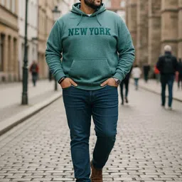 AUSTIVO Men Printed Hooded Sweatshirt-picture-23