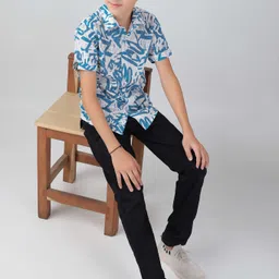 BEARSOUL Boys Floral Printed Casual Shirt-picture-36