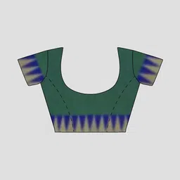 sourav biswas Colourblocked Pure Cotton Saree image 2