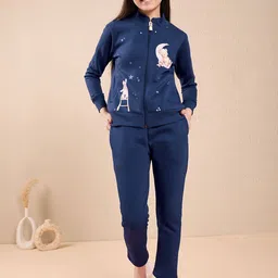 Sweet Dreams Girls Printed Night suit-picture-25