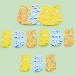 SuperBottoms Set Of 12 Padded Underwear For Potty Training & Mess-Free Diaper-picture-47