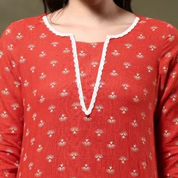 Anouk Women Ethnic Motifs Printed Kurta image 3