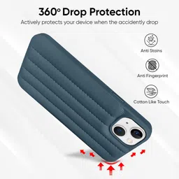 QRIOH Solid Printed iPhone 14 Pro Max Back Case Mobile Accessories image 2