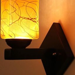 1ST TIME Orange & White Solid Glass Traditional Cylinder Wall Lamps Wall Lamps-picture-15