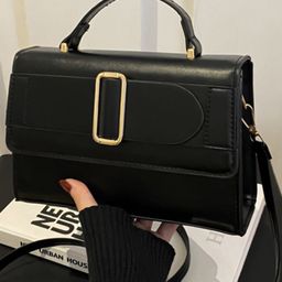 HAUTE SAUCE by Campus Sutra Leather Structured Shoulder Bag-picture-10