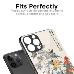 QRIOH Floral Printed iPhone 12 Pro Back Case Mobile Accessories image 3