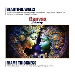 DEKORSTATION Multicoloured 1 Piece Canvas Religious Wall Paintings image 4