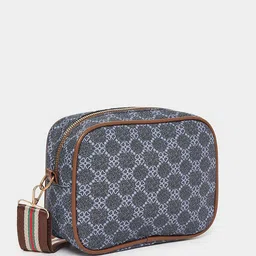 Styli Women Floral Printed Structured Shoulder Bag image 2