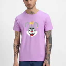 HESHA Typography Printed Round Neck Regular Fit Pure Cotton T-Shirt-picture-14