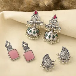 STYYO Contemporary Drop Earrings-picture-30