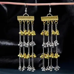 anouk Sangria German Silver -Plated Artificial Beaded Drop Earrings-picture-19