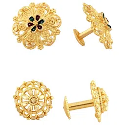 VIVASTRI Women Gold-Plated Alloy Earrings-picture-37