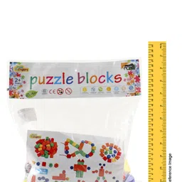 little fingers Little Finger Beads Play Lacing Pack of 48 - Multicolour image 3