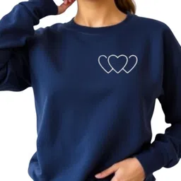 SALUJA FABRICS Women Cotton Dry Fit Pullover Sweatshirt-image-74