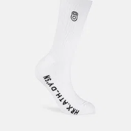 HRX by Hrithik Roshan Men Pack Of 5 Patterned Above Ankle Length Gym Socks image 3