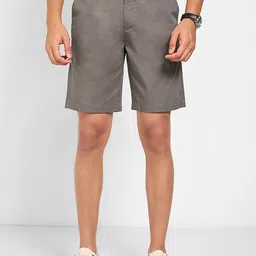 Peregrine by Pantaloons Men Regular Fit Pure Cotton Shorts-picture-20