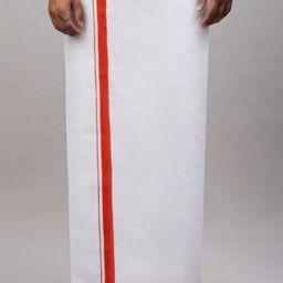 Ramraj Men Solid Dhoti With Border-picture-27