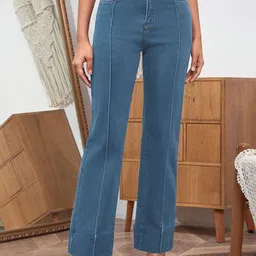 ADBUCKS Women Straight Fit High-Rise Stretchable Jeans-picture-15