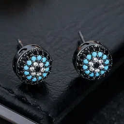 StyleCast x Revolte Diamond Shaped Studs Earrings-picture-30