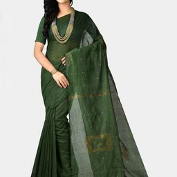 Crochetin Woven Design Silk Cotton Ready to Wear Saree-image-45