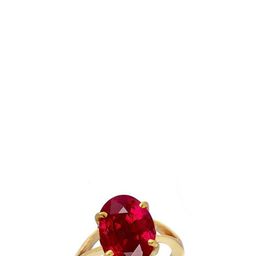 GenZcomplex Gold-Plated Brass Finger Ring-picture-2