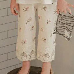 LULU & SKY Girls Printed Straight Fit Trousers-picture-34
