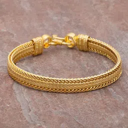 SANAA CREATIONS Unisex Gold-Plated Armlet Bracelet-picture-25