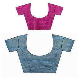 SHAIBO SAREE Woven Design Silk Cotton Handloom Uppada Saree image 4