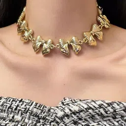 DIVASTRI Gold-Plated Choker Necklace-picture-10