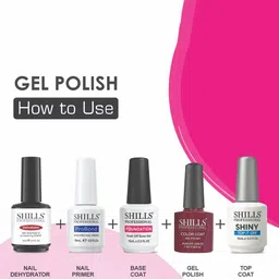 shills professional UV LED Long-Wearing Gel Nail Polish - 7.5ml - M82 image 2