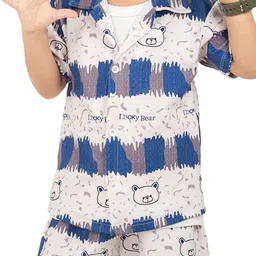 NEW GEN Boys Printed Short Sleeves Shirt with Shorts image 3